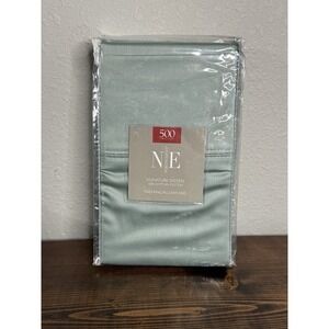 Noble Excellence NE Grey Mist King Size‎ Pillowcases Set New Blue 500ct